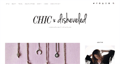 Desktop Screenshot of chicanddisheveled.com